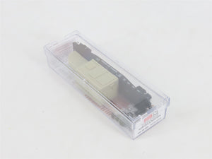 N Micro-Trains MTL 04500020 N&W Norfolk & Western 50' Flat Car 202536 w/ AC Load