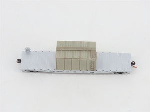 N Scale Micro-Trains MTL 04500300 ATSF Santa Fe 50' Flat Car #206204 w/ Load