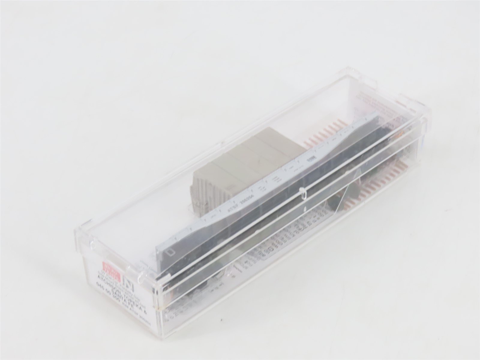N Scale Micro-Trains MTL 04500300 ATSF Santa Fe 50' Flat Car #206204 w/ Load