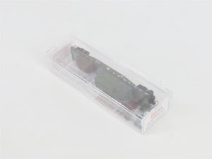 N Micro-Trains MTL 04500183 USAX U.S. Army 50' Flat Car #38036 w/ Track Load