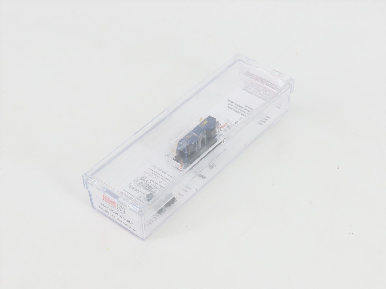 N Scale Micro-Trains MTL 12100010 B&O CSX Baltimore & Ohio Scale Test Car 941221
