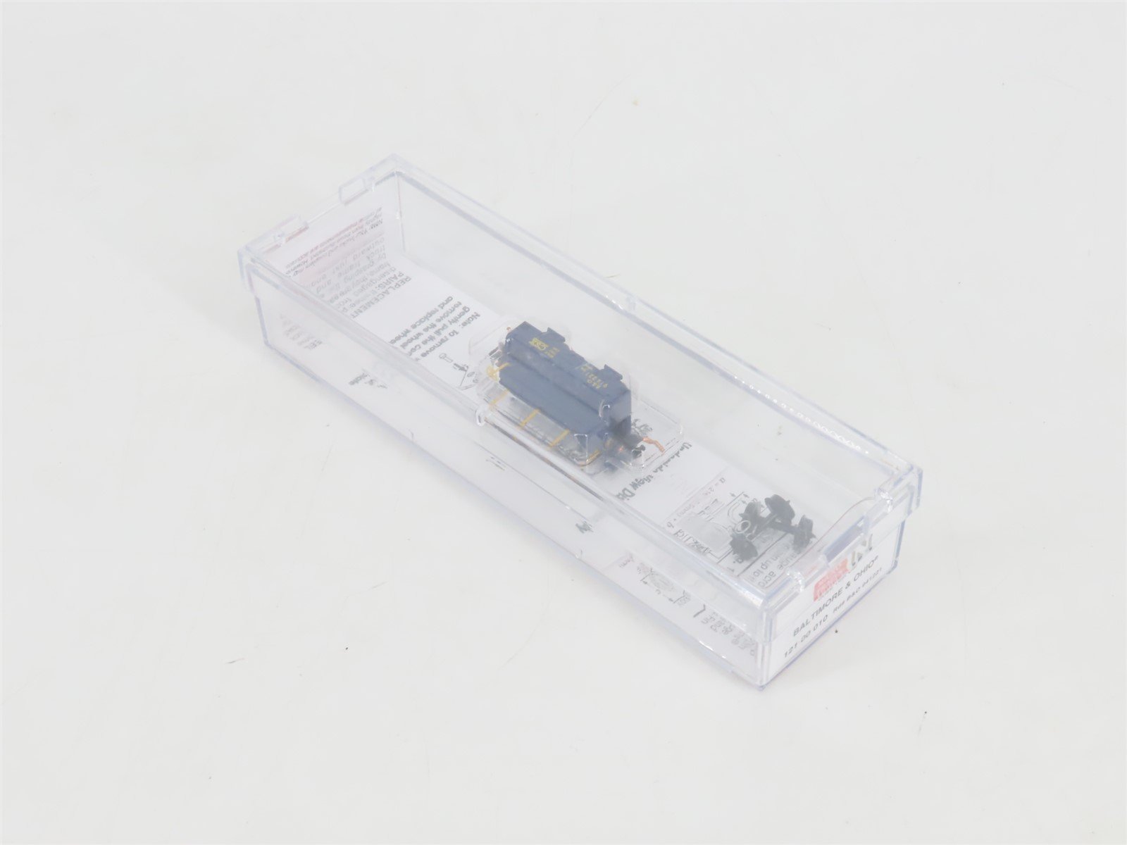 N Scale Micro-Trains MTL 12100010 B&O CSX Baltimore & Ohio Scale Test Car 941221