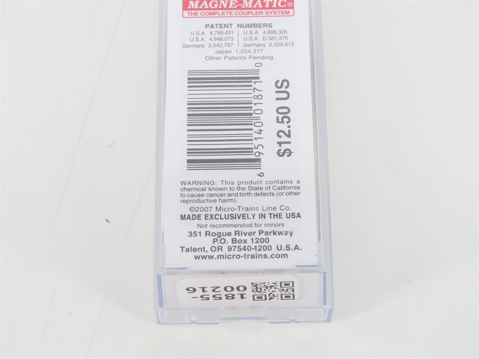 N Scale Micro-Trains MTL 12100030 UP Union Pacific Scale Test Car #03145