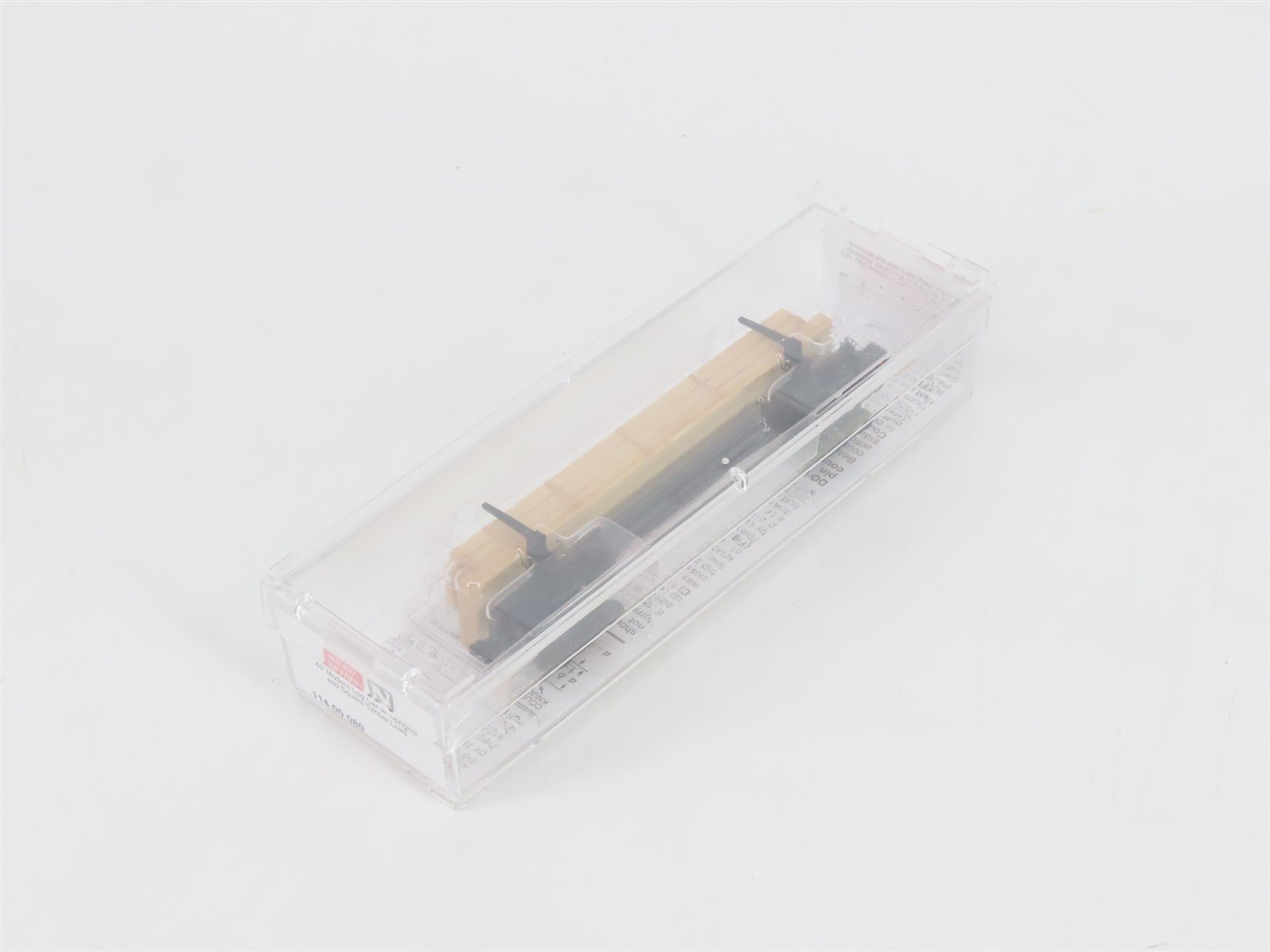 N Scale Micro-Trains MTL 11400080 40' Modern Log Car w/ Uprights & Timber Load