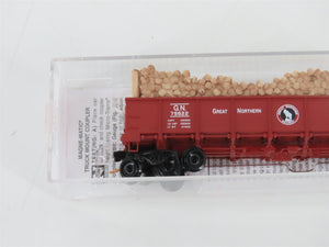 N Scale Micro-Trains MTL 08300052 GN Great Northern 40' Gondola #75622 w/ Load