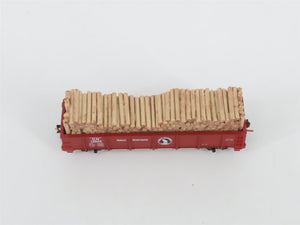 N Scale Micro-Trains MTL 08300052 GN Great Northern 40' Gondola #75622 w/ Load