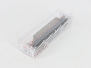 N Micro-Trains MTL 04400061 ATSF Santa Fe 50' Flat Car 90820 w/ Steel Plate Load
