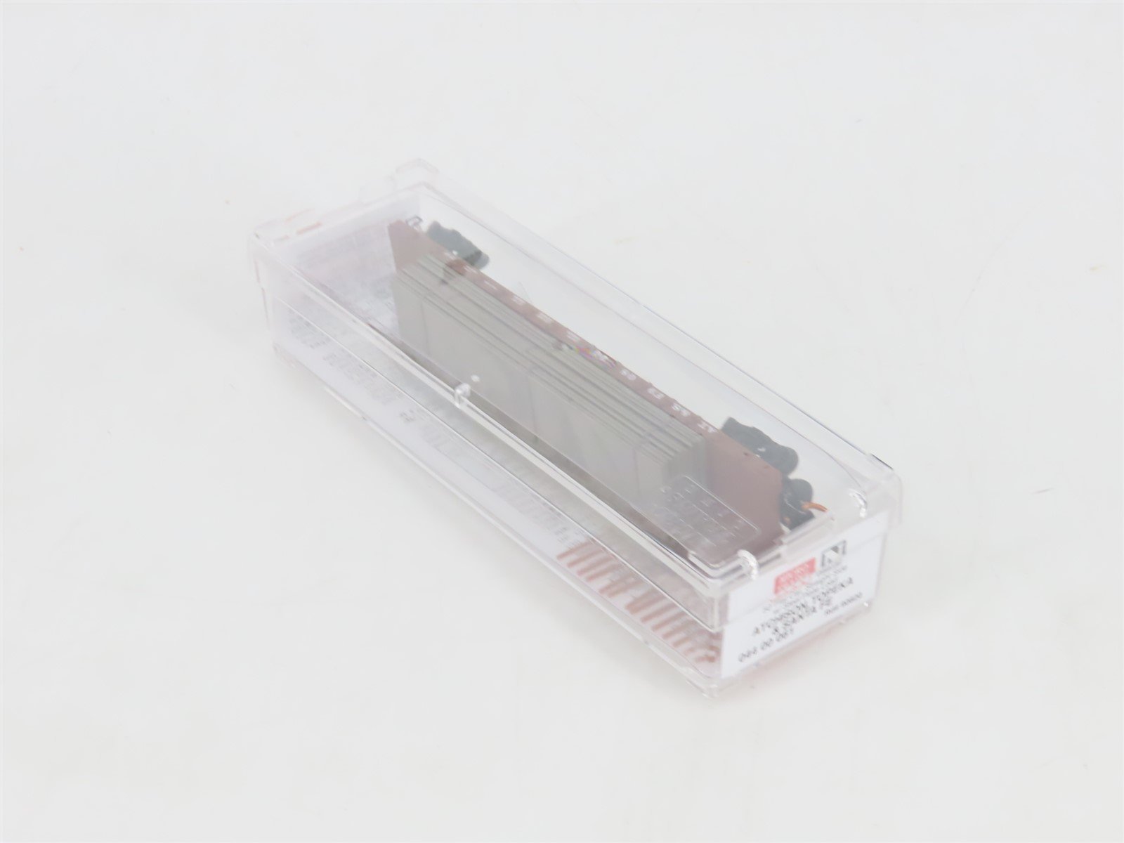 N Micro-Trains MTL 04400061 ATSF Santa Fe 50' Flat Car 90820 w/ Steel Plate Load