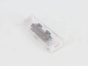N Scale Micro-Trains MTL 113510 Black 30' Skeleton Log Car w/ Log Load #4