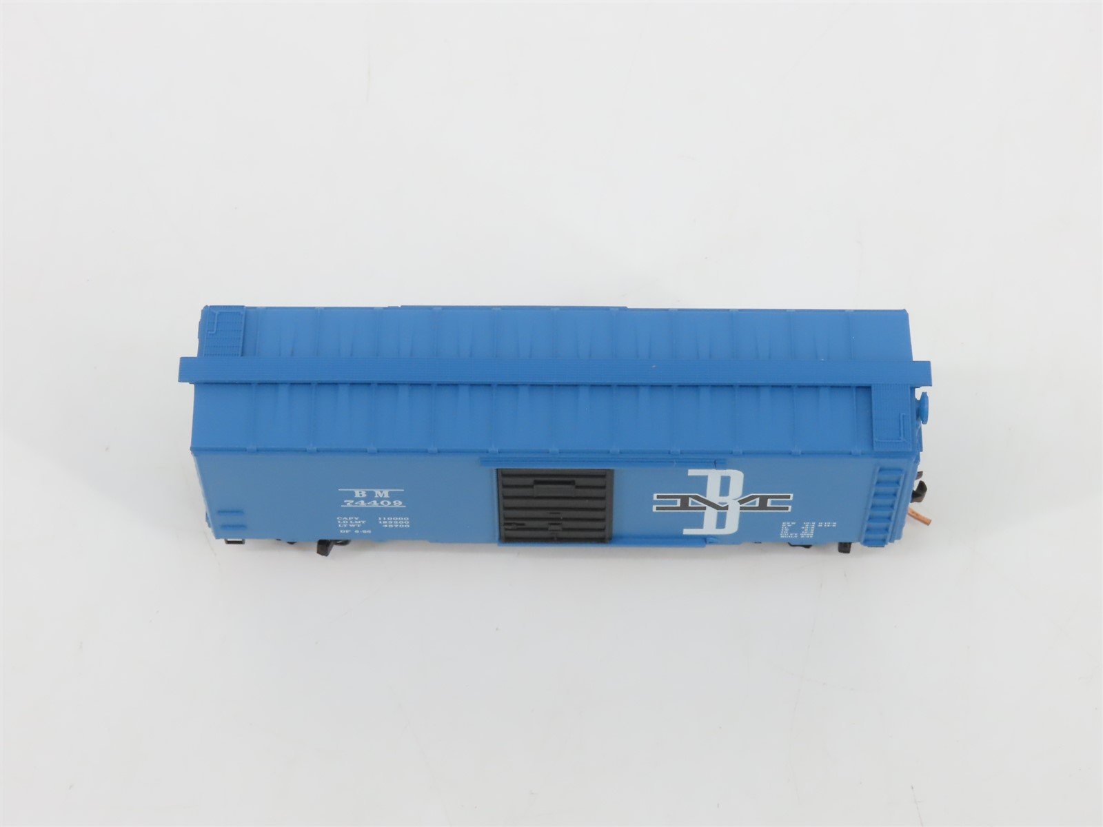 N Scale Micro-Trains MTL 20140 BM Boston & Maine 40' Single Door Box Car #74409