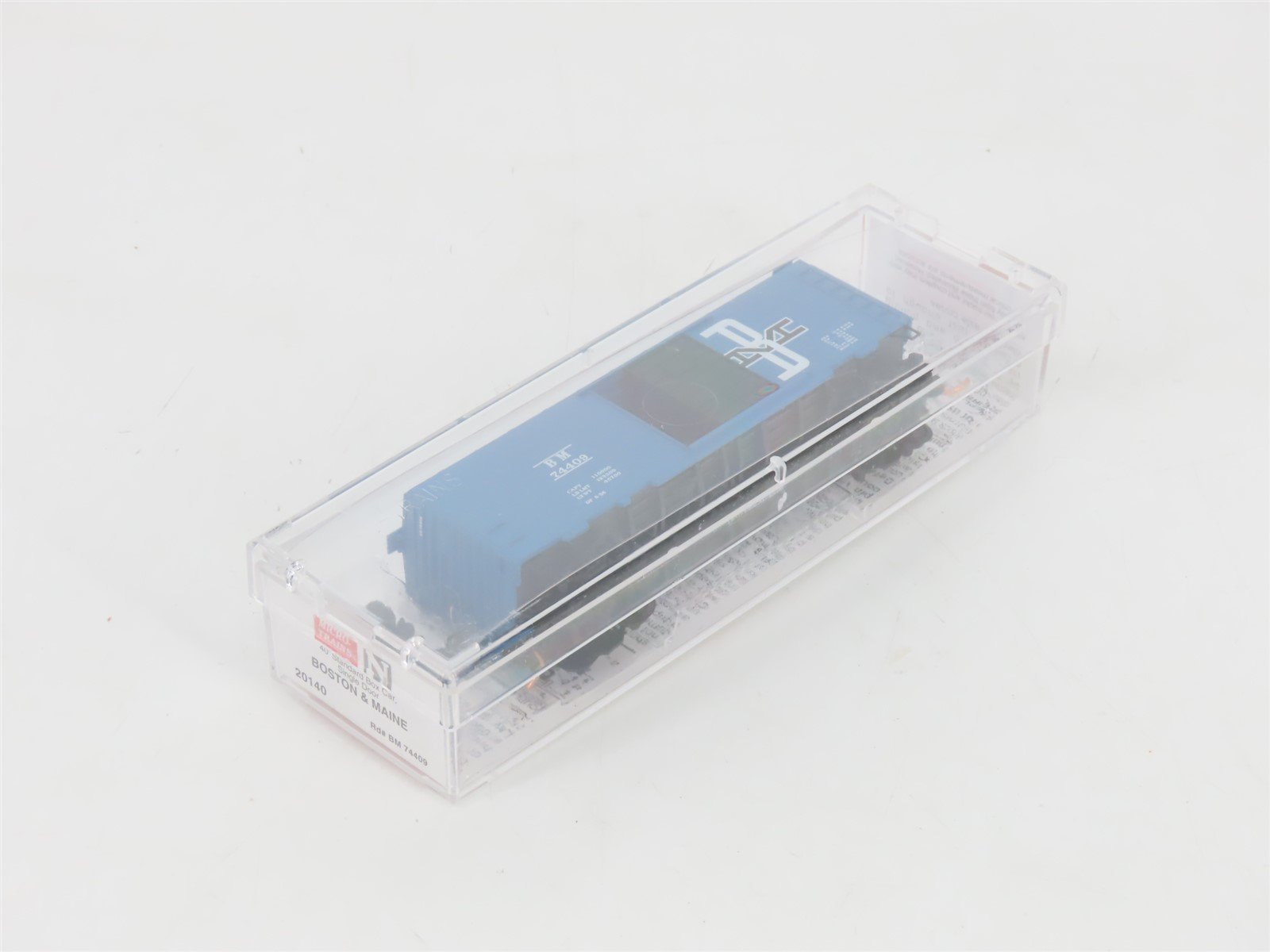 N Scale Micro-Trains MTL 20140 BM Boston & Maine 40' Single Door Box Car #74409