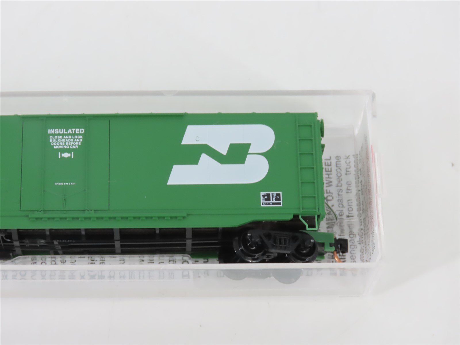 N Scale Micro-Trains MTL 38200 BN Burlington Northern 50' Box Car #730513