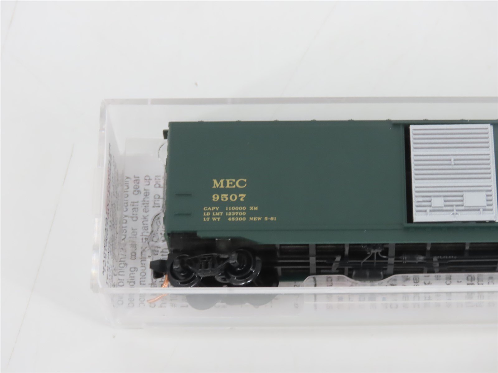 N Micro-Trains MTL 31330 MEC Maine Central Pine Tree Route 50' Box Car #9507
