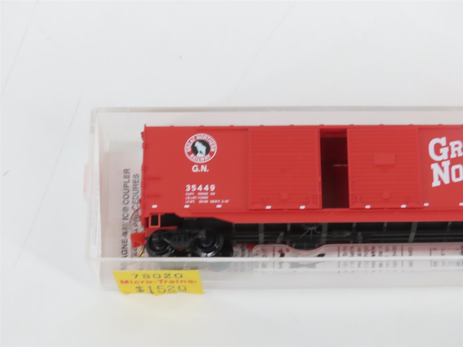 N Scale Micro-Trains MTL 78020 GN Great Northern 50' Auto Box Car #35449