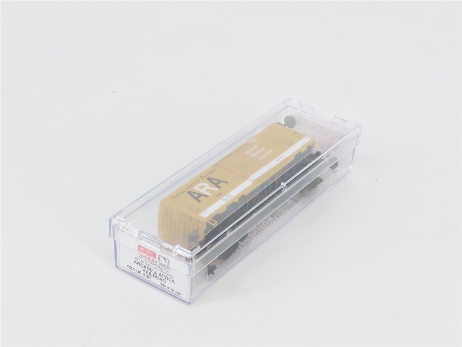 N Scale Micro-Trains MTL 02400330 ARA Arcade & Attica 40' Box Car #506