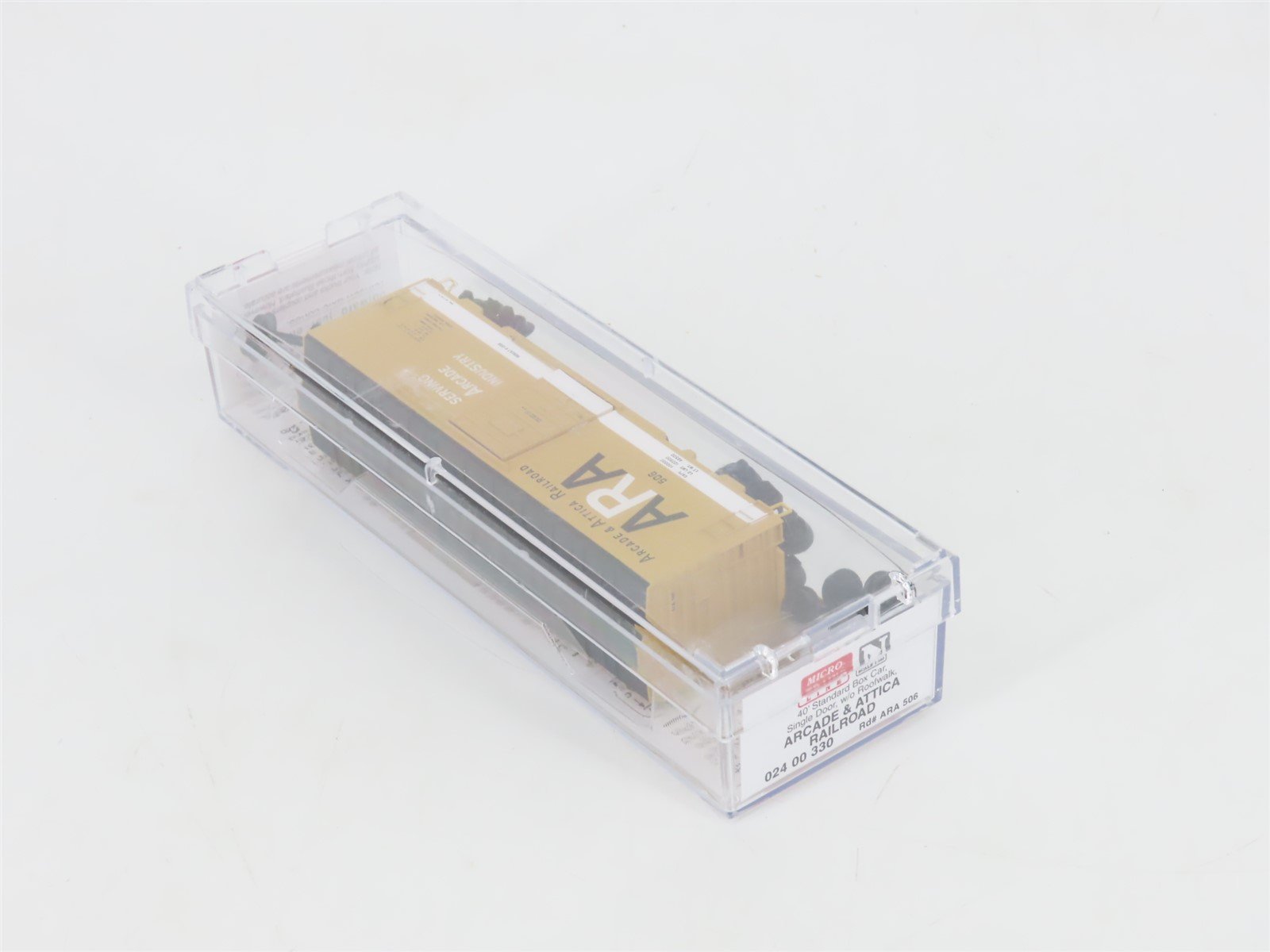 N Scale Micro-Trains MTL 02400330 ARA Arcade & Attica 40' Box Car #506
