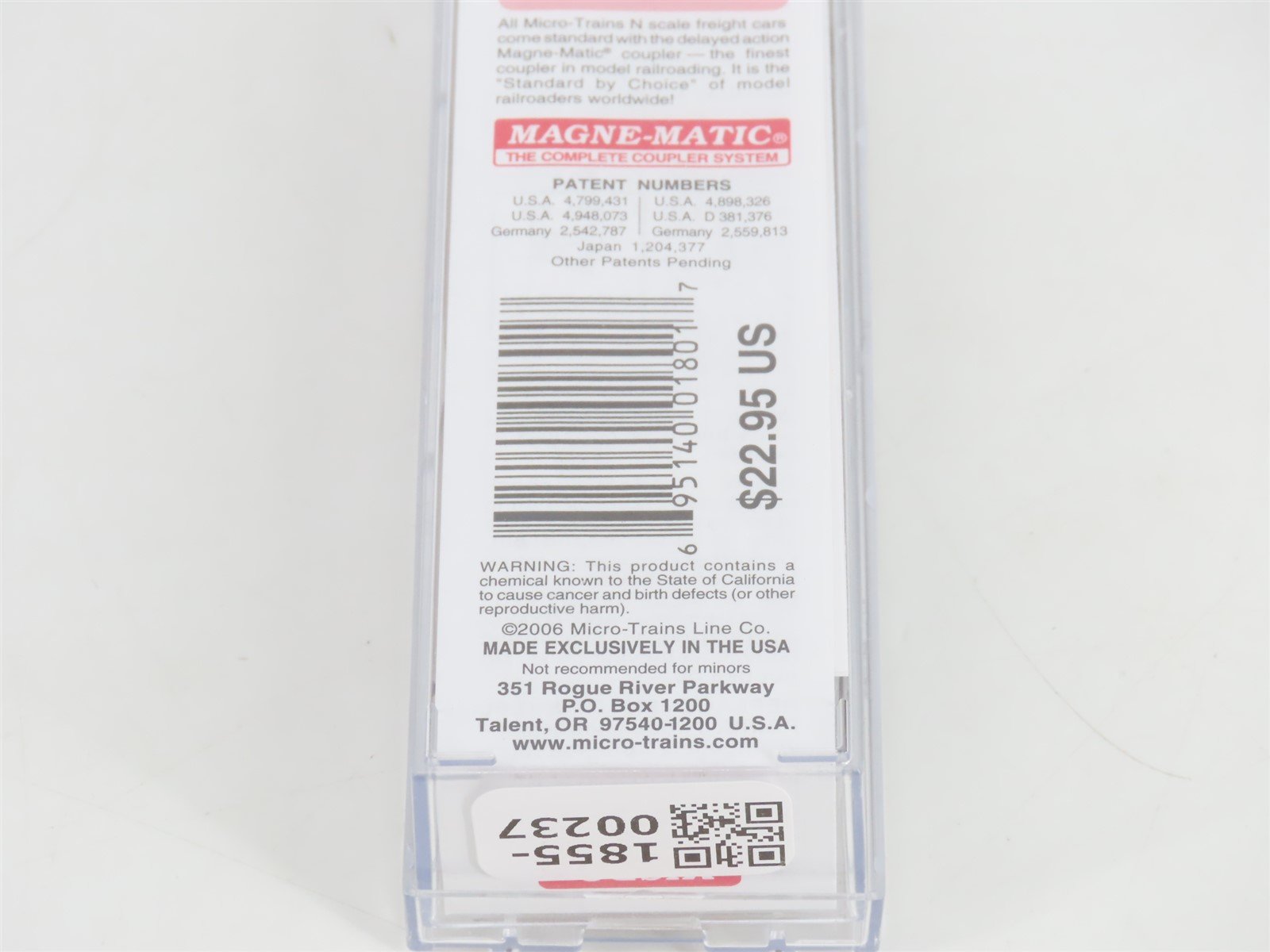 N Scale Micro-Trains MTL 04900540 URTC Harding's Butter 40' Wood Reefer #11619