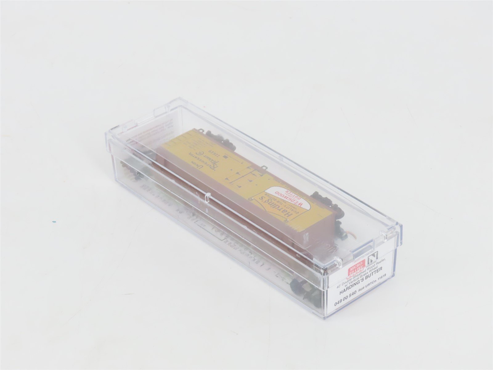 N Scale Micro-Trains MTL 04900540 URTC Harding's Butter 40' Wood Reefer #11619