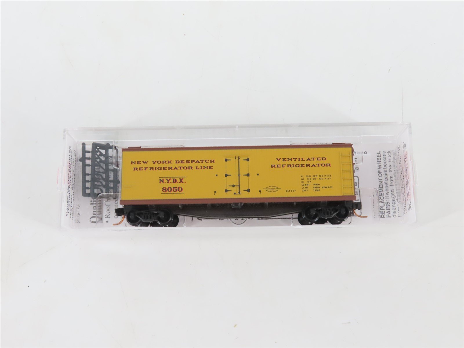 N Micro-Trains MTL 04700080 NYDX New York Despatch Refrigerator 40' Reefer #8050