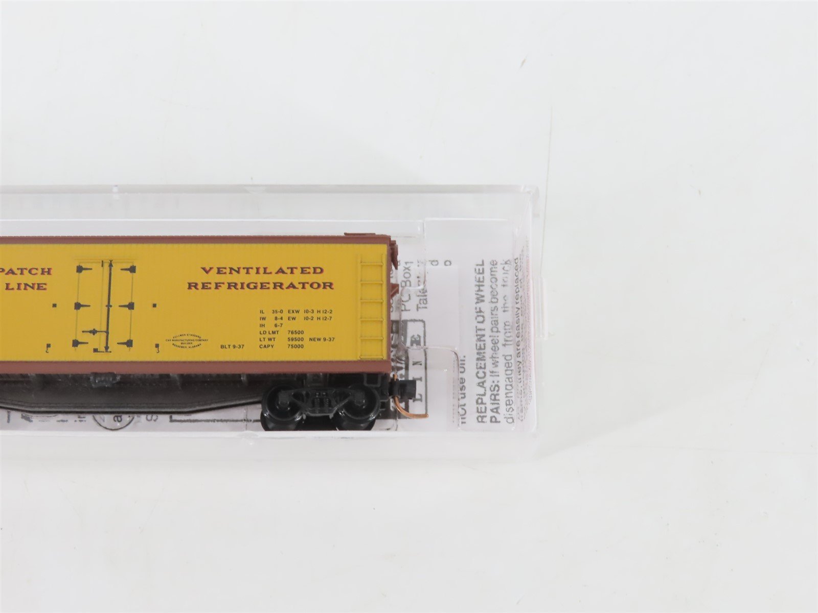 N Micro-Trains MTL 04700080 NYDX New York Despatch Refrigerator 40' Reefer #8050