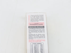 N Micro-Trains MTL 74010 CP Rail Canadian Pacific 40' Plug Door Box Car #165204
