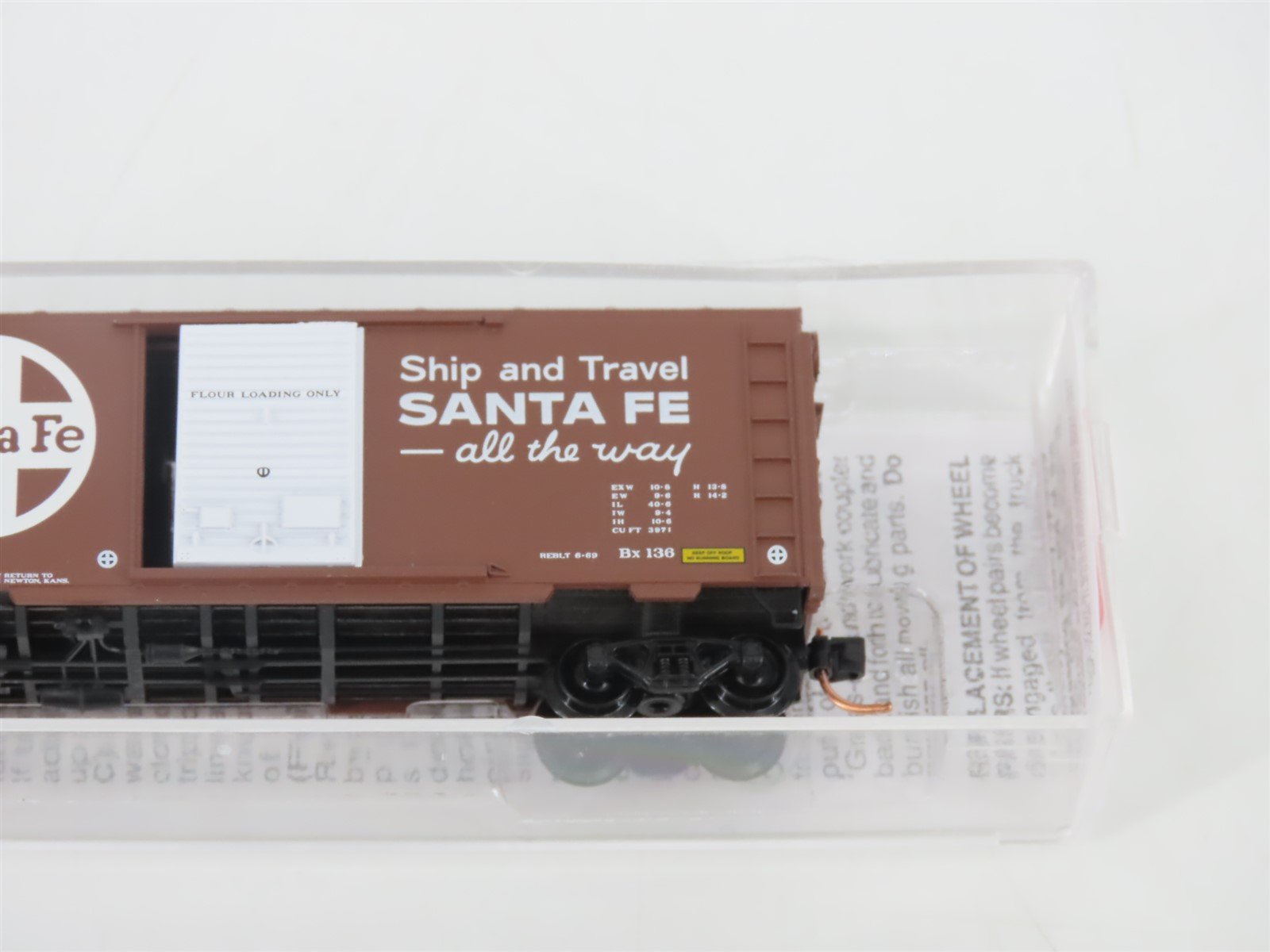 N Scale Micro-Trains MTL 43040 ATSF Santa Fe 