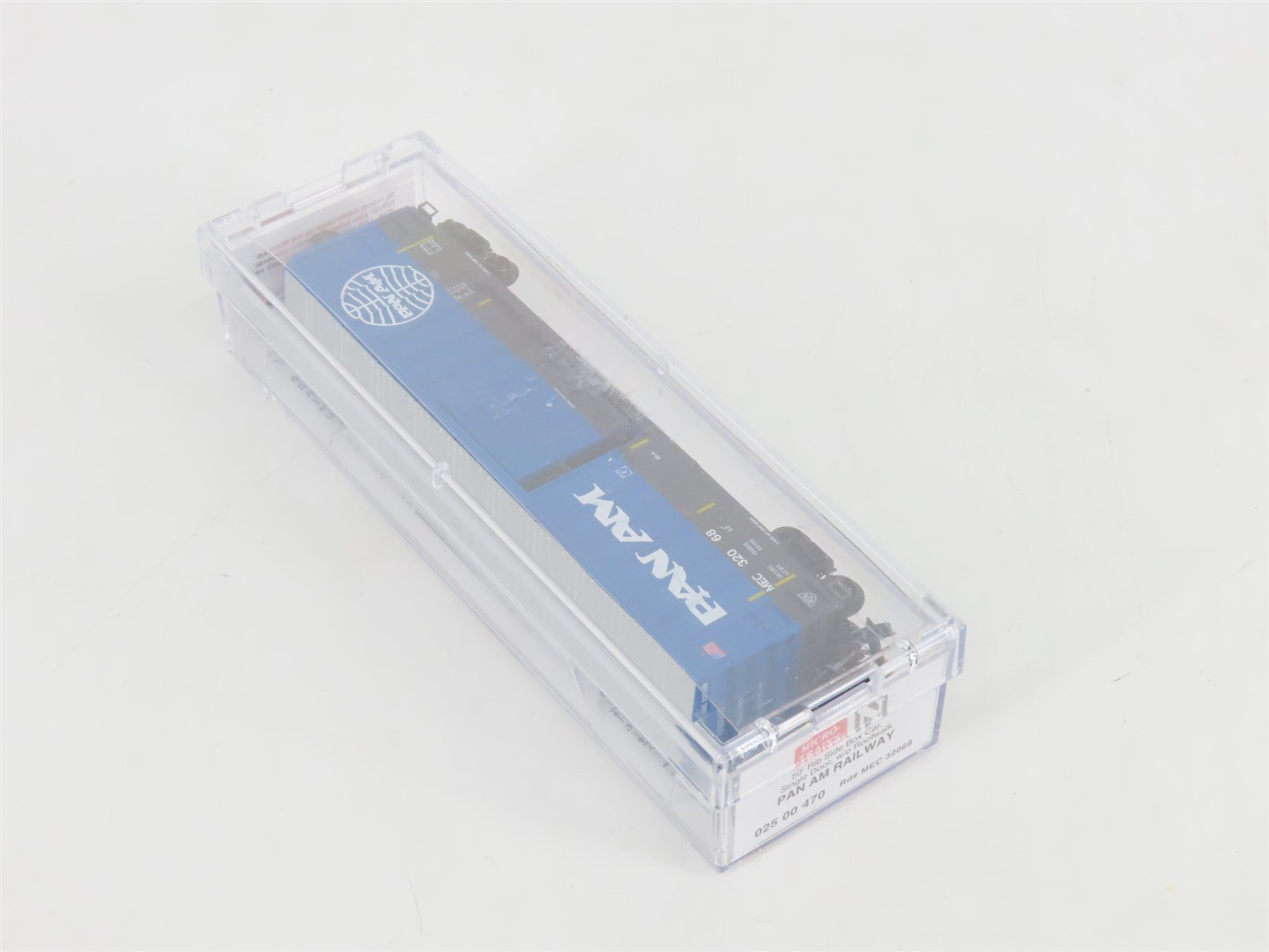 N Scale Micro-Trains MTL 02500470 MEC Pan Am 50' Single Door Box Car #32068