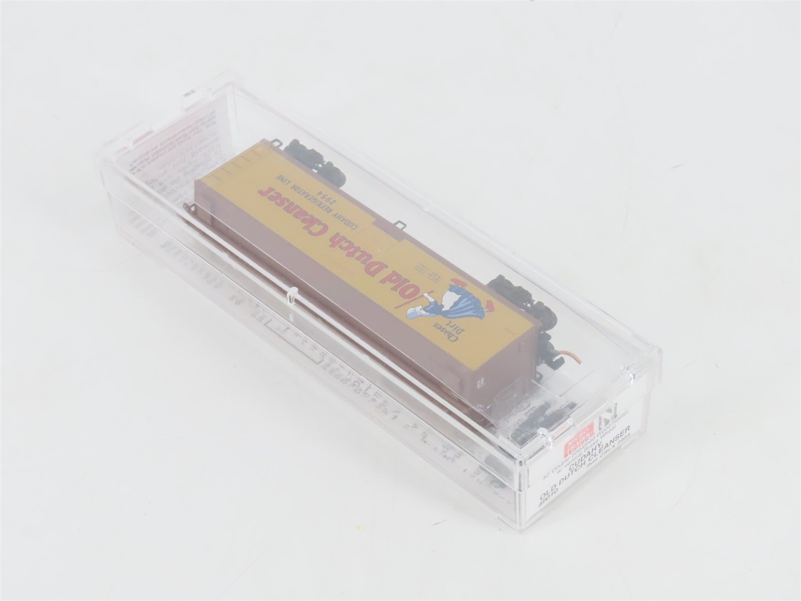 N Scale Micro-Trains MTL 49010 CRLX Old Dutch Cleanser 40' Wood Reefer #2954