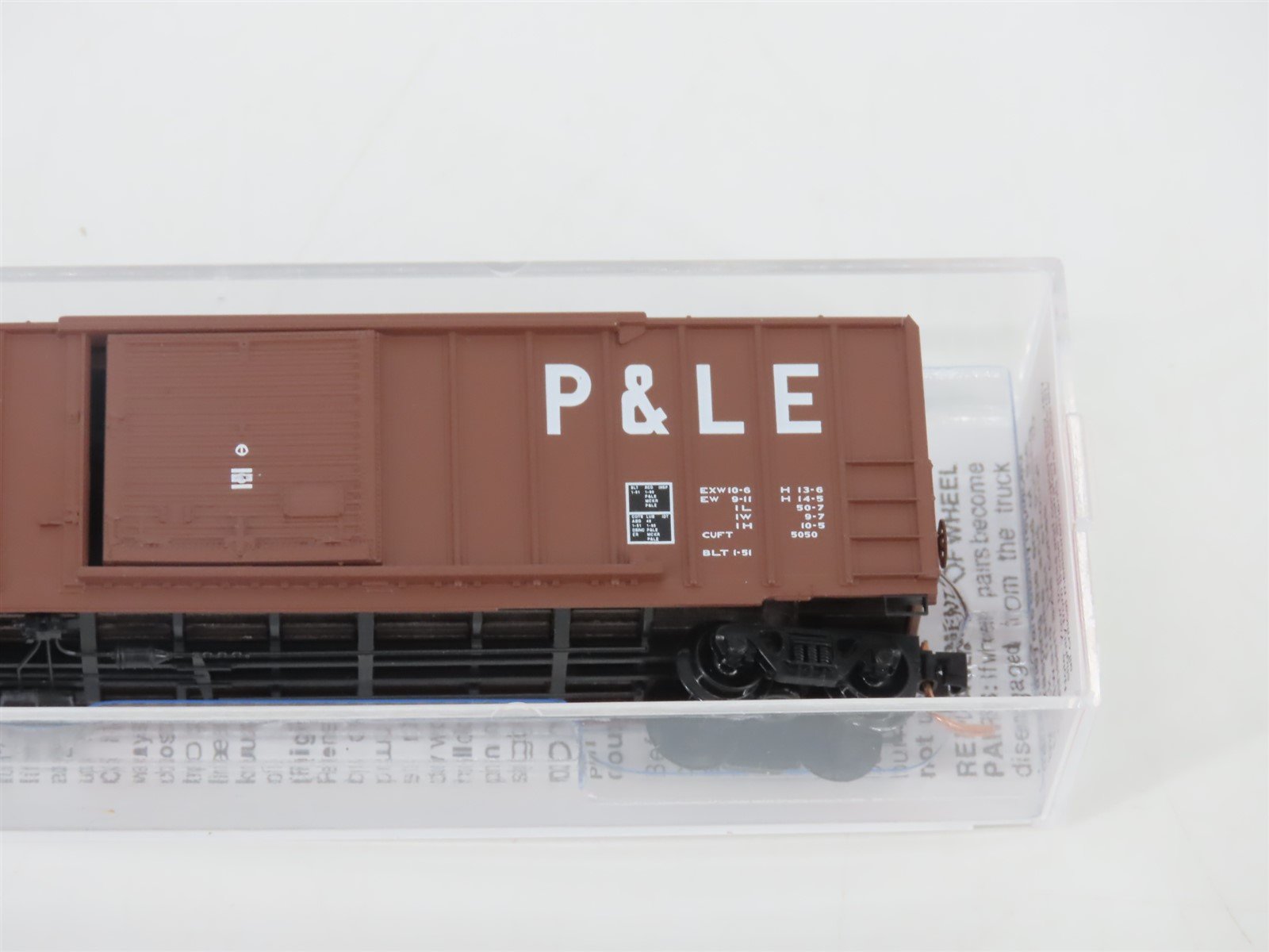 N Scale Micro-Trains MTL 25290 P&LE Pittsburgh & Lake Erie 50' Box Car #6193