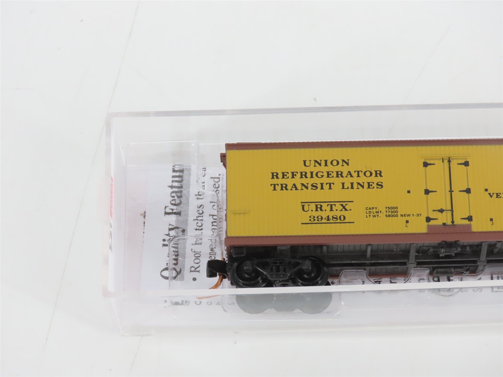 N Scale Micro-Trains MTL 04700320 URTX Erie Railroad 40' Wood Reefer #39480