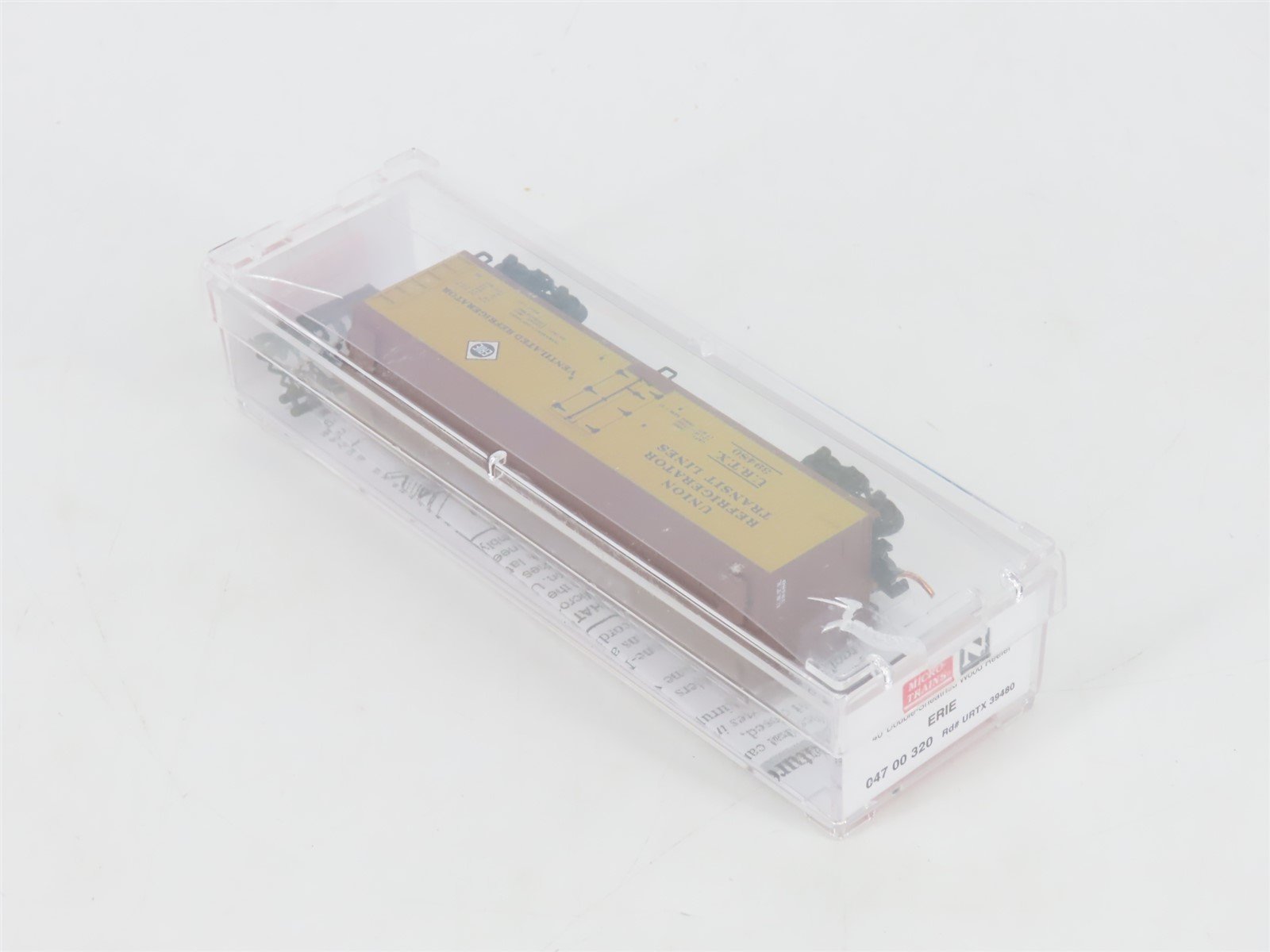 N Scale Micro-Trains MTL 04700320 URTX Erie Railroad 40' Wood Reefer #39480