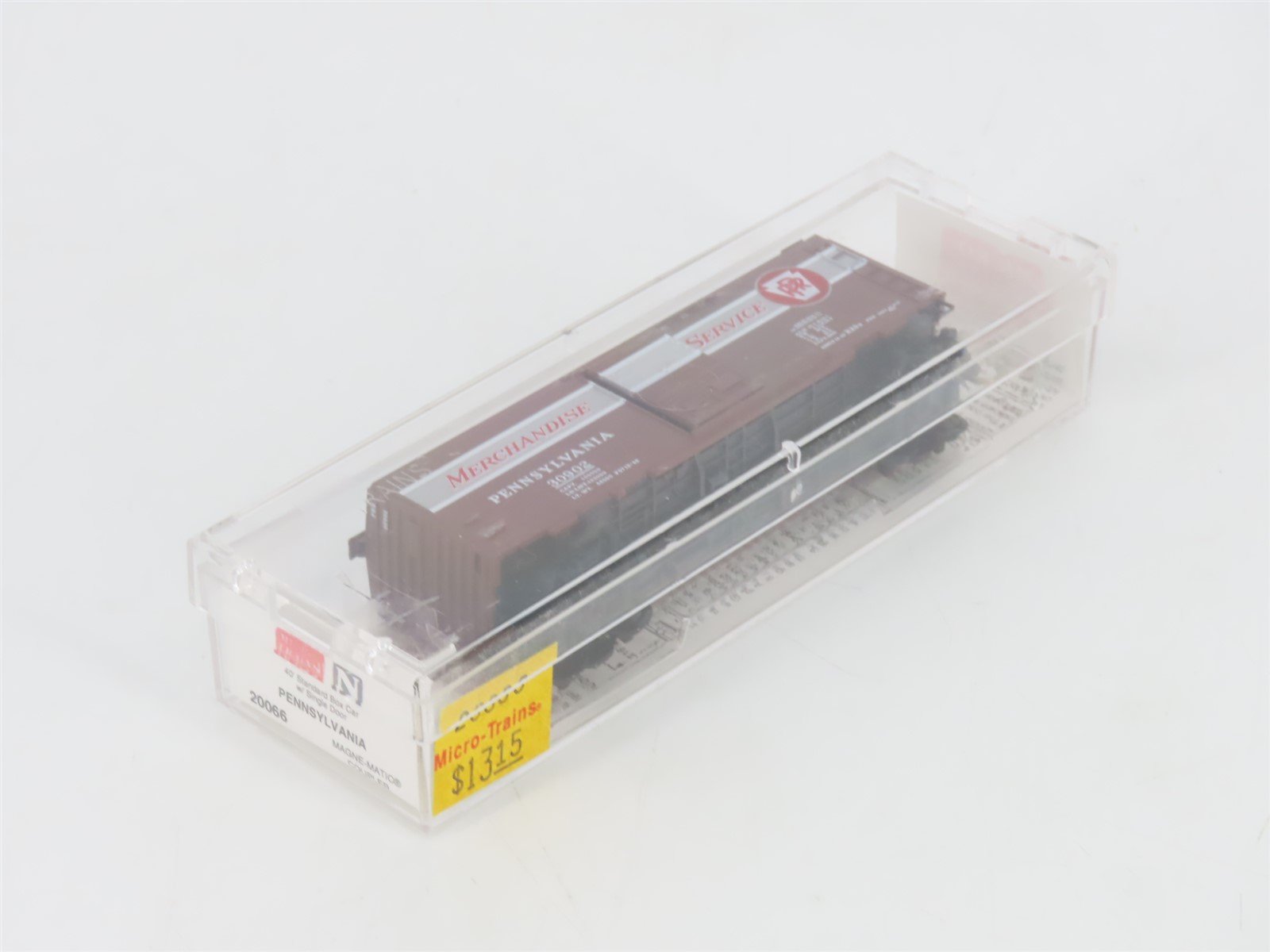 N Micro-Trains MTL 20066 PRR Pennsylvania Merchandise Service 40' Box Car #30902