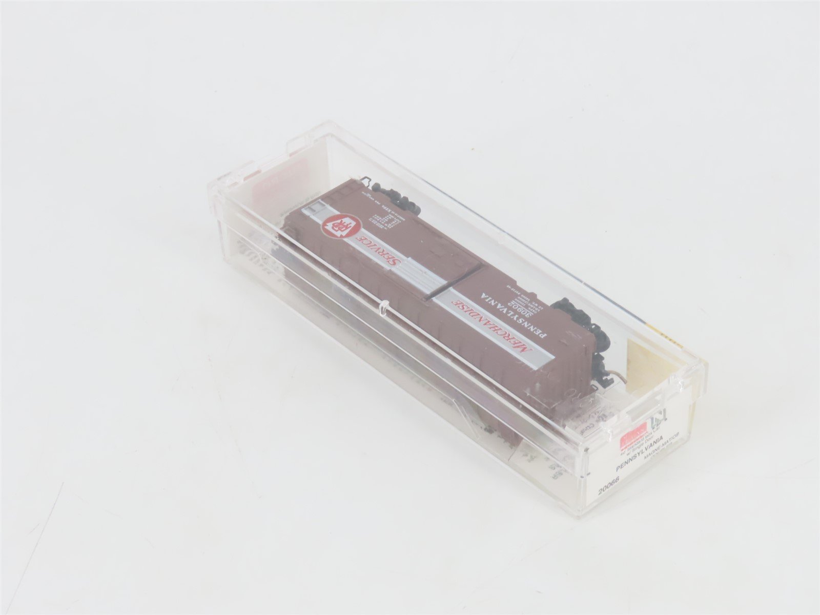 N Micro-Trains MTL 20066 PRR Pennsylvania Merchandise Service 40' Box Car #30902