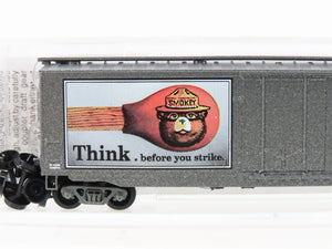 N Scale Micro-Trains 03200405 SBX Smokey Bear Forest Fire #5 50' Boxcar #1983