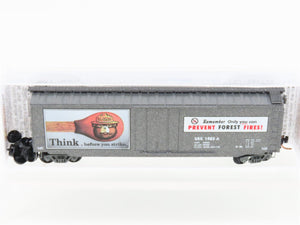 N Scale Micro-Trains 03200405 SBX Smokey Bear Forest Fire #5 50' Boxcar #1983