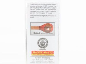 N Scale Micro-Trains 03200405 SBX Smokey Bear Forest Fire #5 50' Boxcar #1983