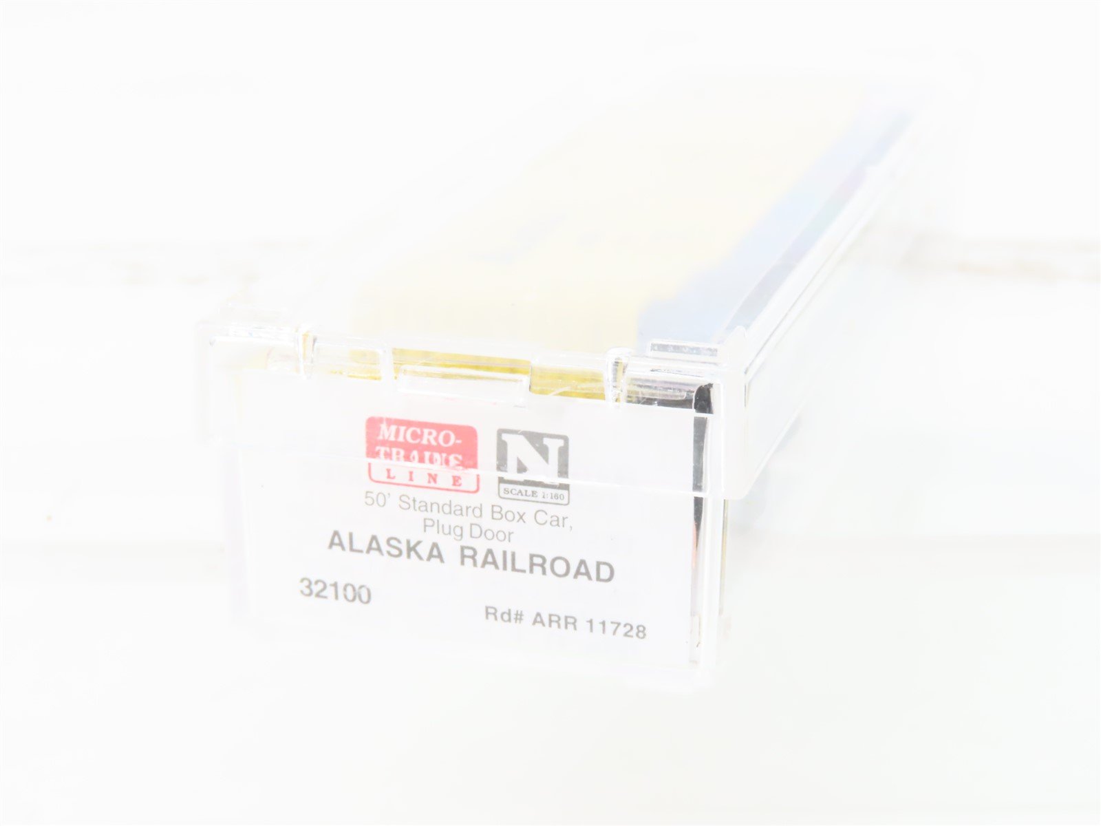 N Scale Micro-Trains MTL 32100 ARR Alaska 50' Standard Boxcar #11728