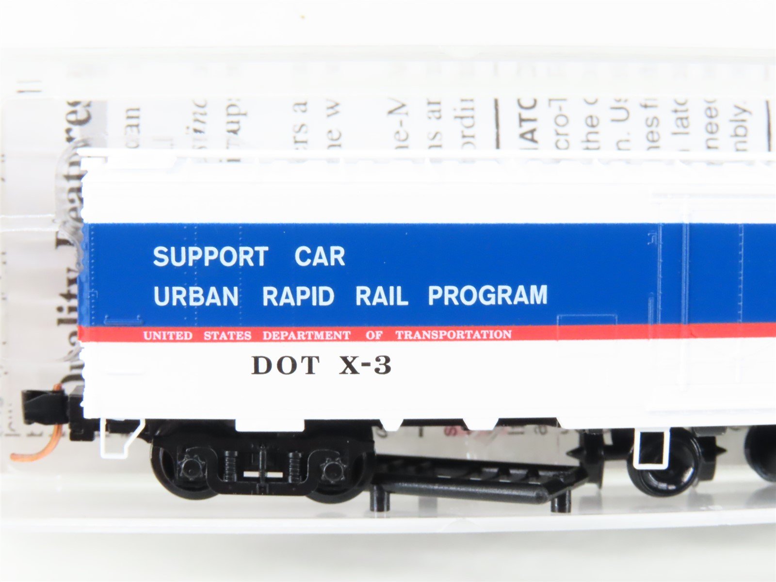 N Scale Micro-Trains MTL 52090 UMTA 52' Riveted Steel Express Reefer Car DOT X-3