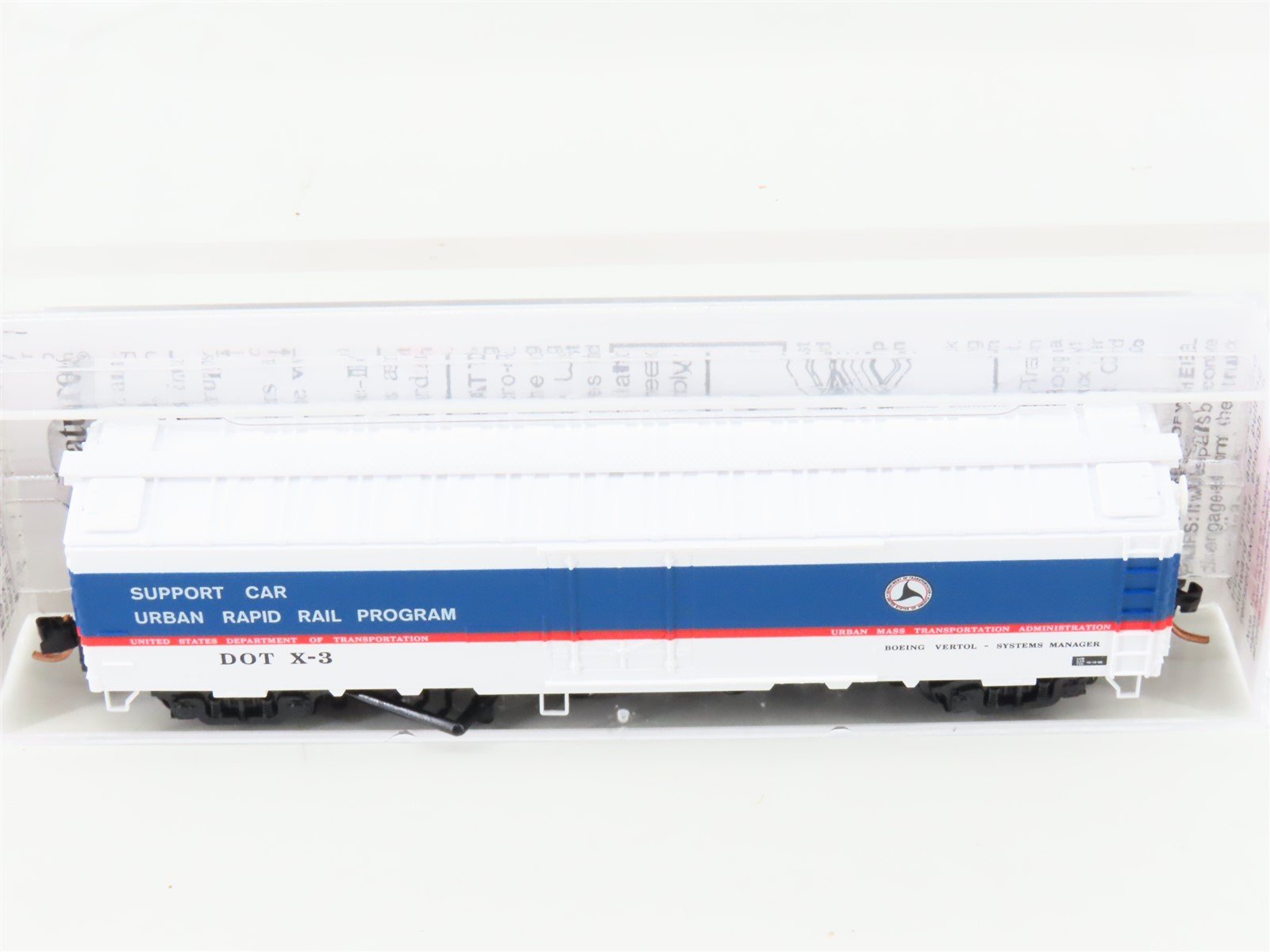 N Scale Micro-Trains MTL 52090 UMTA 52' Riveted Steel Express Reefer Car DOT X-3