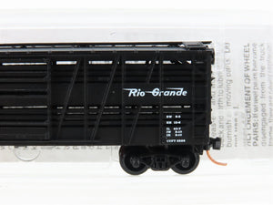 N Scale Micro-Trains MTL 35090 DRGW Rio Grande 40' Stock Car #36413
