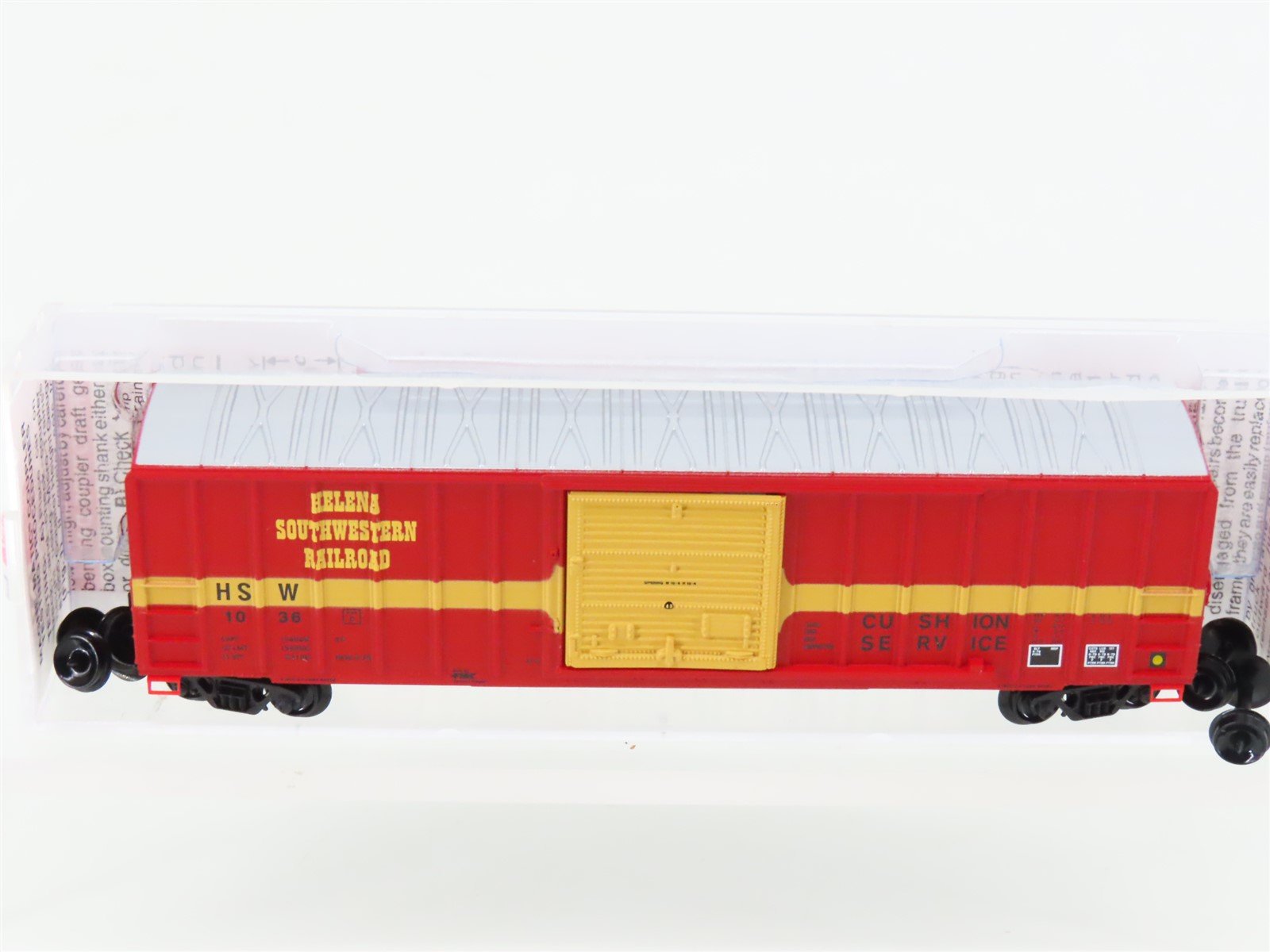N Scale Micro-Trains MTL 25640 HSW Helena Southwestern 40' Standard Boxcar #1036