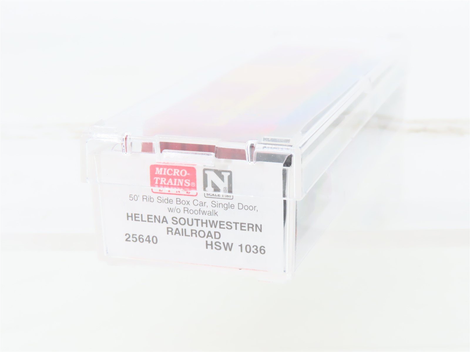 N Scale Micro-Trains MTL 25640 HSW Helena Southwestern 40' Standard Boxcar #1036