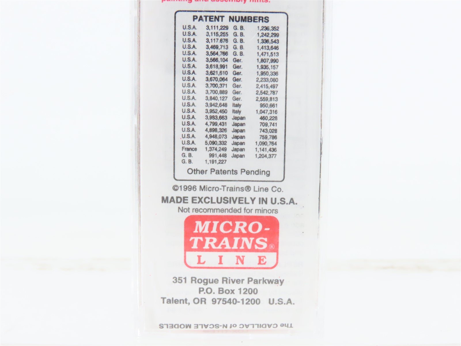 N Scale Micro-Trains MTL 20660 SAL Seaboard Air Line 40' Standard Boxcar #24863