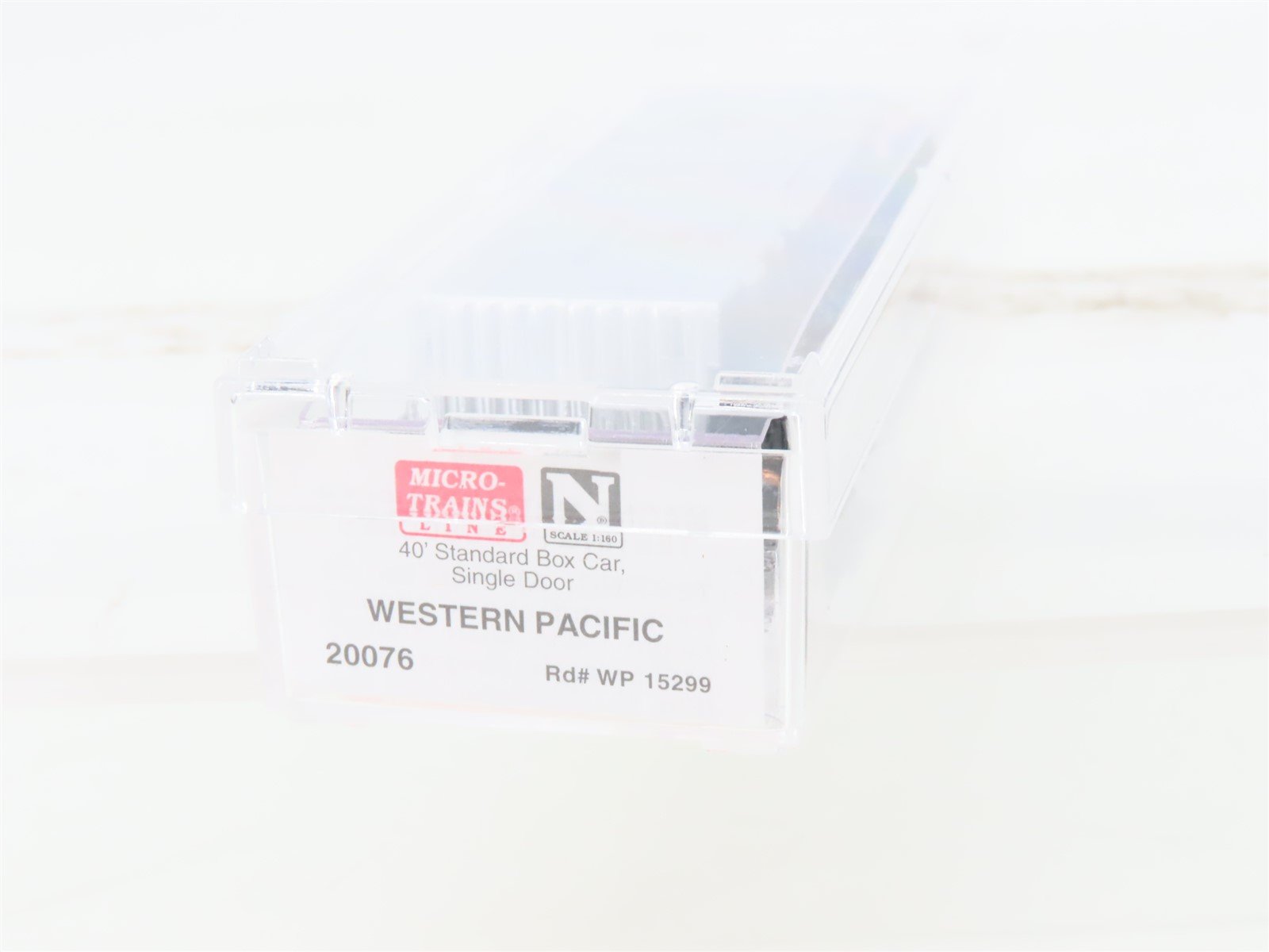 N Scale Micro-Trains MTL 20076 WP Western Pacific 40' Standard Boxcar #15299