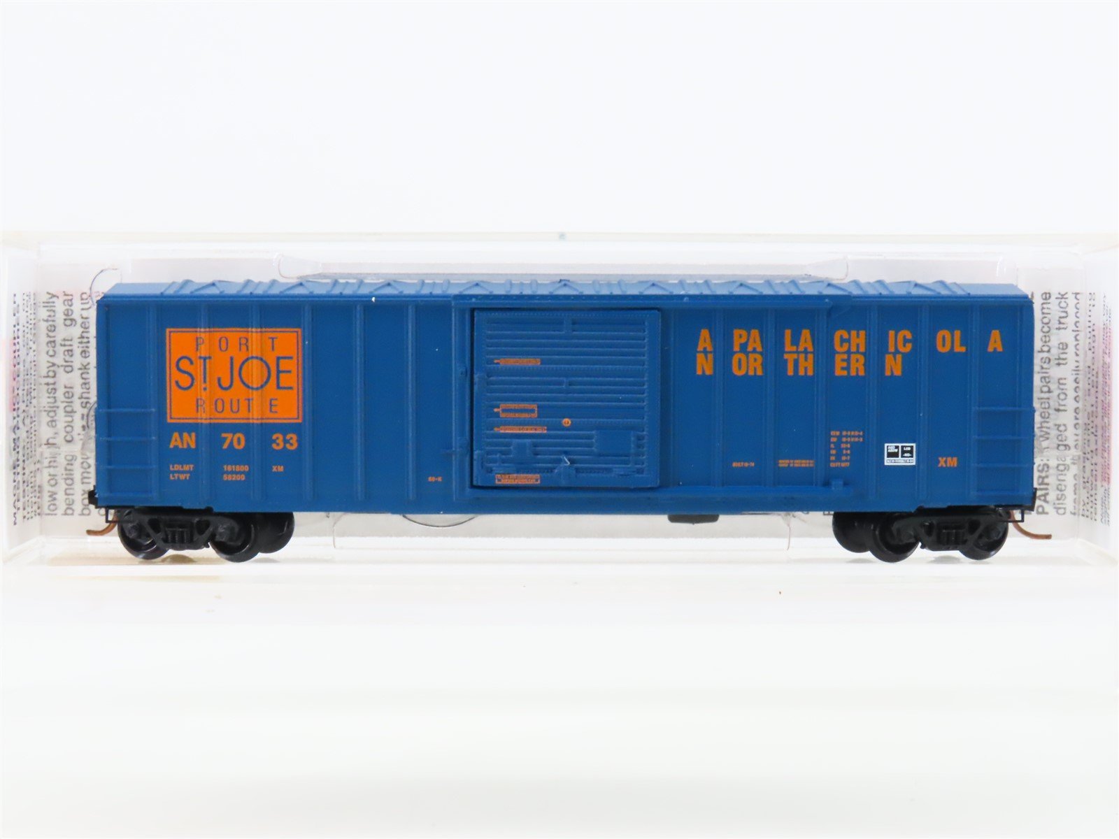 N Scale Micro-Trains MTL 25600 AN Apalachicola Northern 50' Boxcar #7033