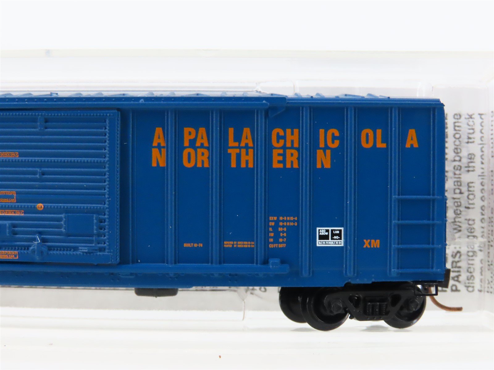 N Scale Micro-Trains MTL 25600 AN Apalachicola Northern 50' Boxcar #7033