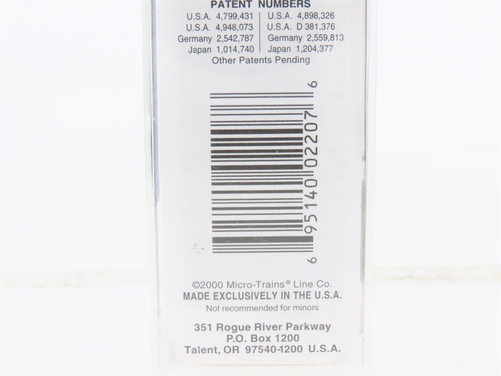 N Scale Micro-Trains MTL 25600 AN Apalachicola Northern 50' Boxcar #7033
