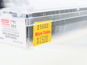 N Scale Micro-Trains MTL 25600 AN Apalachicola Northern 50' Boxcar #7033