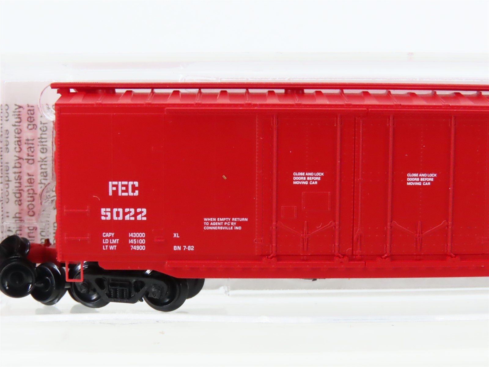 N Scale Micro-Trains MTL 03600060 FEC Florida East Coast 50' Boxcar #5022