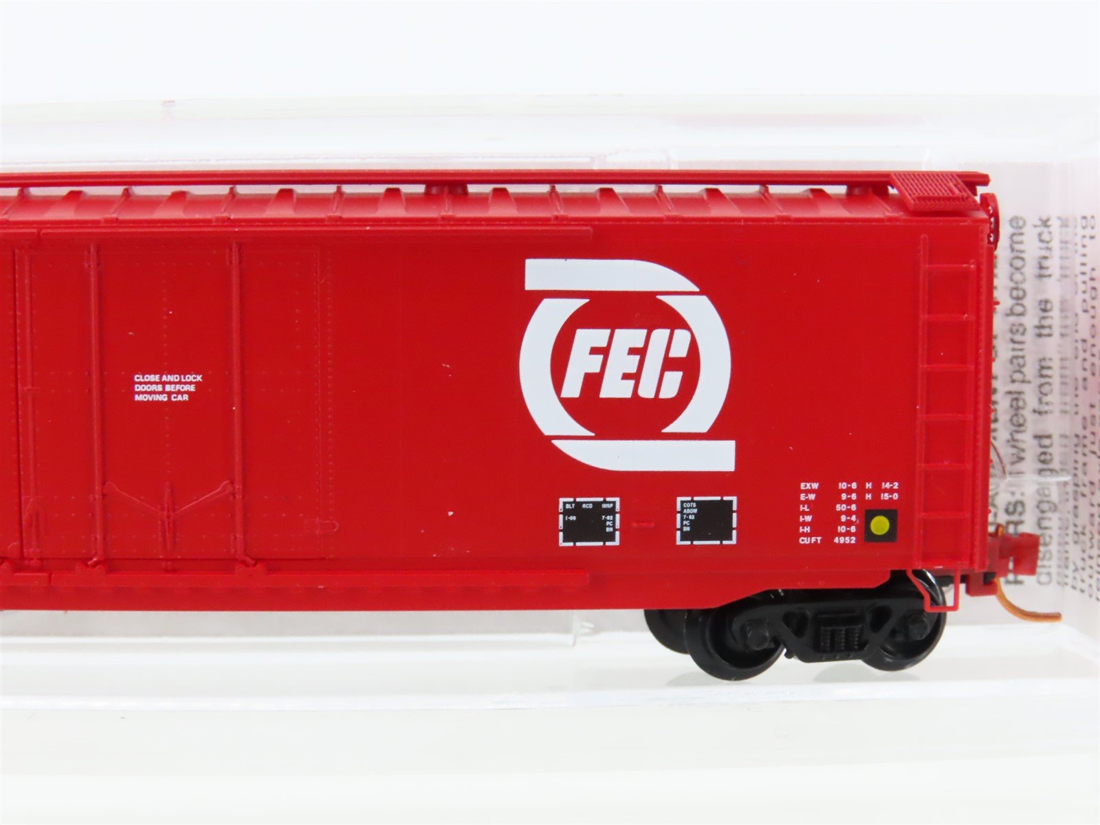 N Scale Micro-Trains MTL 03600060 FEC Florida East Coast 50' Boxcar #5022